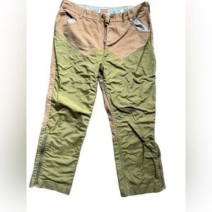 Vintage Gamehide Men's Big & Tall Briar Proof Brush Pants Size 40x42 Marsh Brown